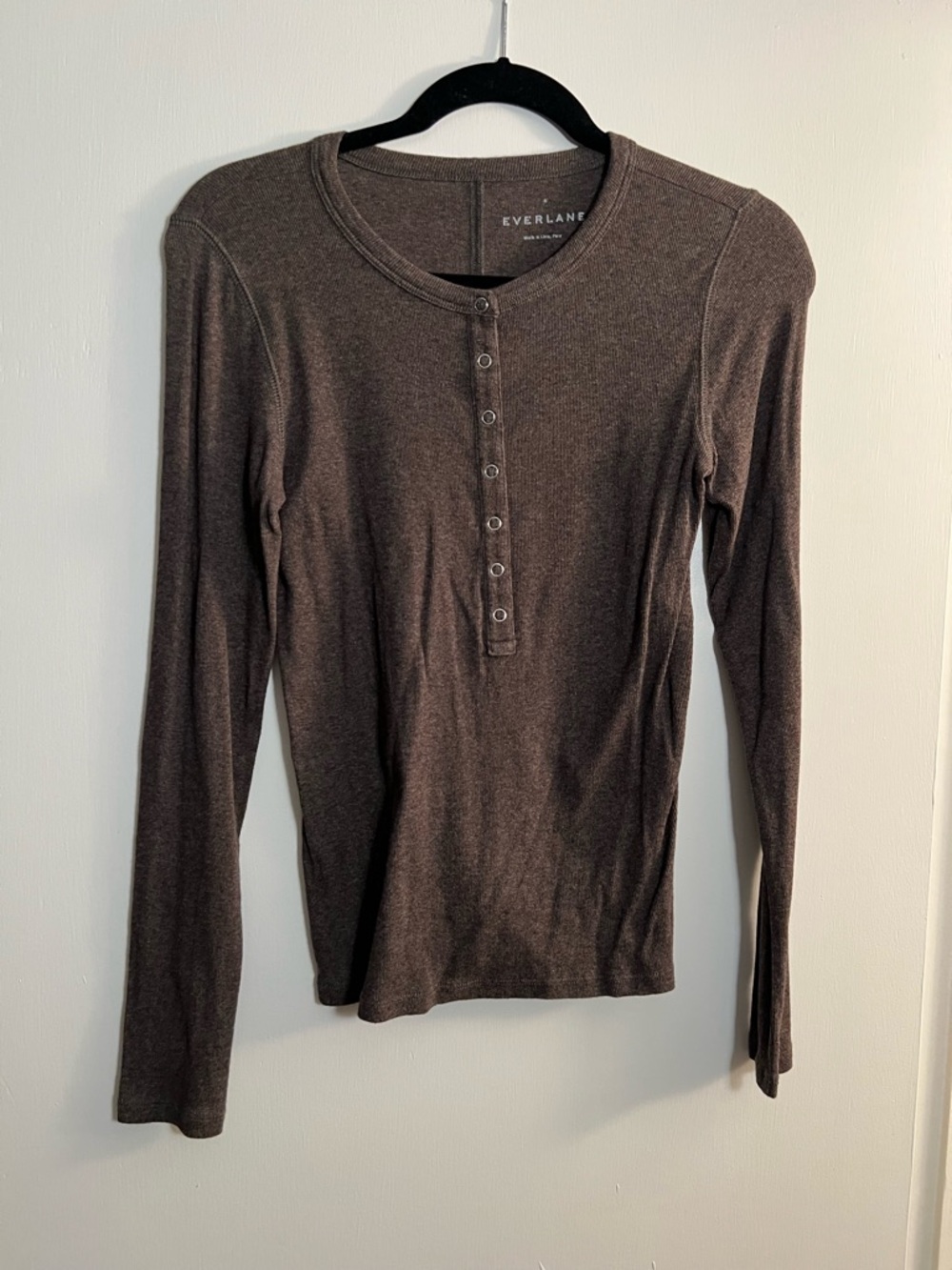 Everlane Luxe Rib Henley